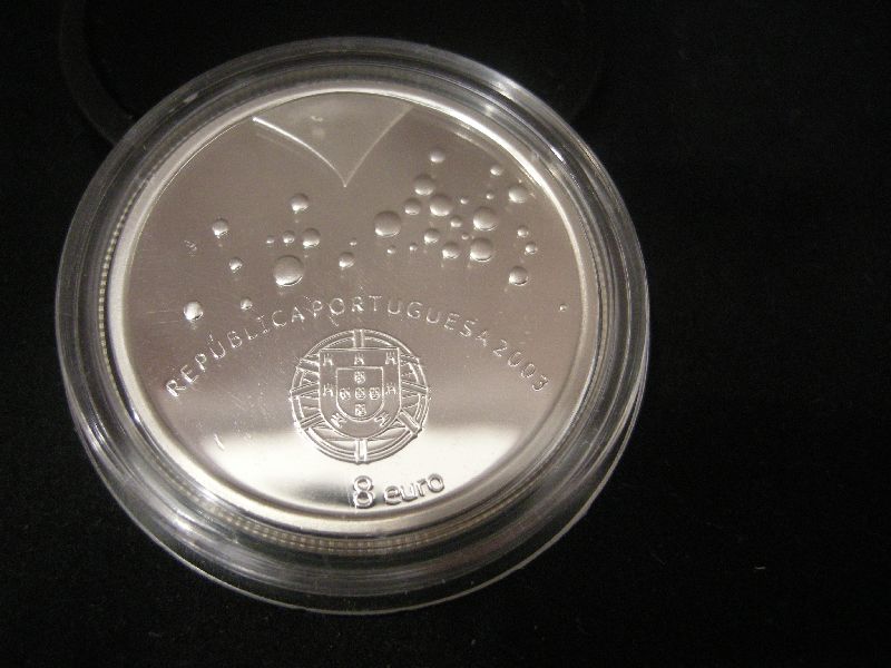 (afbeelding voor) 8 Euro Portugal 2003 Proof voetbal is leiderschap